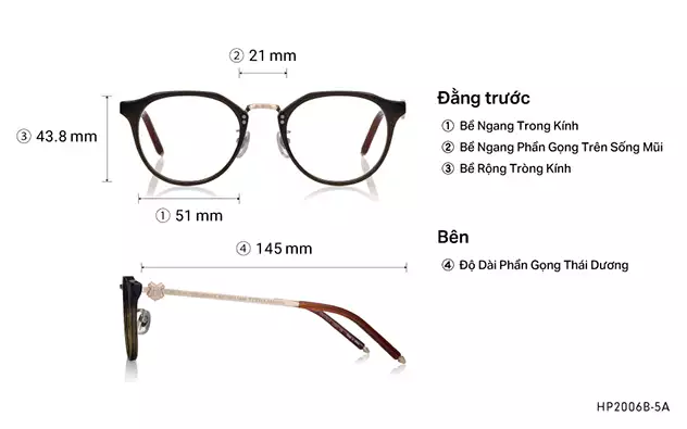 Eyeglasses Harry Potter × OWNDAYS HP2006B-5A  Clear Blue 