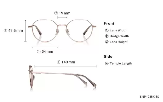 Eyeglasses OWNDAYS | SUN SNP1025X-5S  Matte Black 