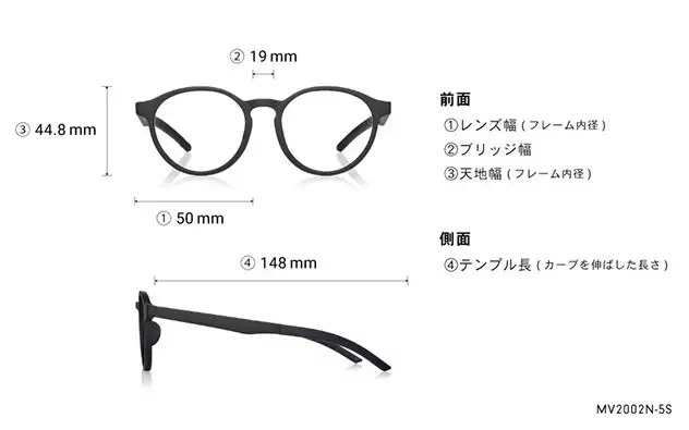 Eyeglasses OWNDAYS | MOVE MV2002N-5S  ライトグレー 