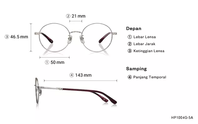 Eyeglasses Harry Potter × OWNDAYS HP1004G-5A  Gold 