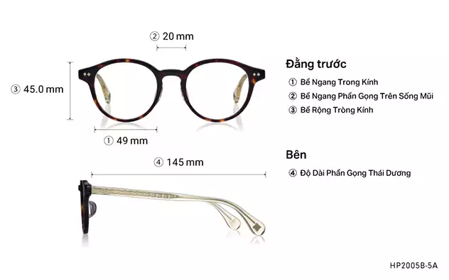 Eyeglasses Harry Potter × OWNDAYS HP2005B-5A  Brown Demi 