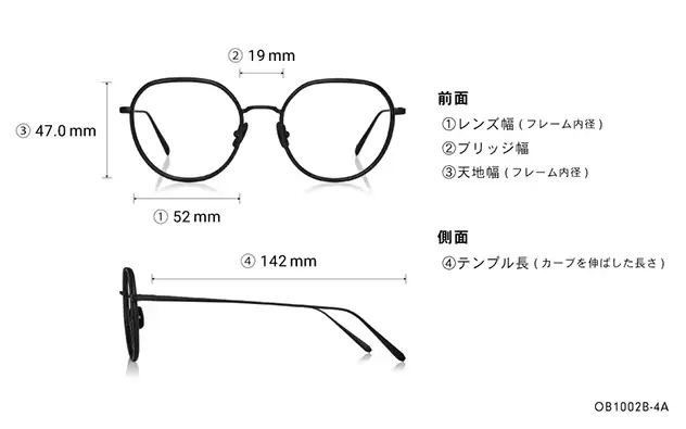 Eyeglasses OWNDAYS | ESSENTIAL OB1002B-4A  ゴールド 