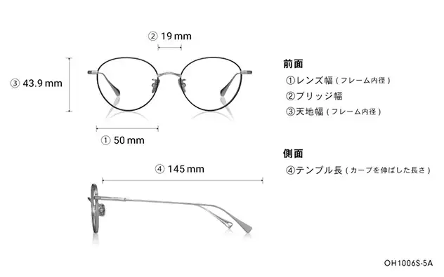 Eyeglasses THE ONE OH1006S-5A  シルバー 