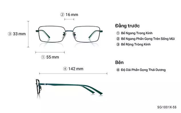 Eyeglasses SQUID GAME × OWNDAYS SG1001X-5S  Matte Black 