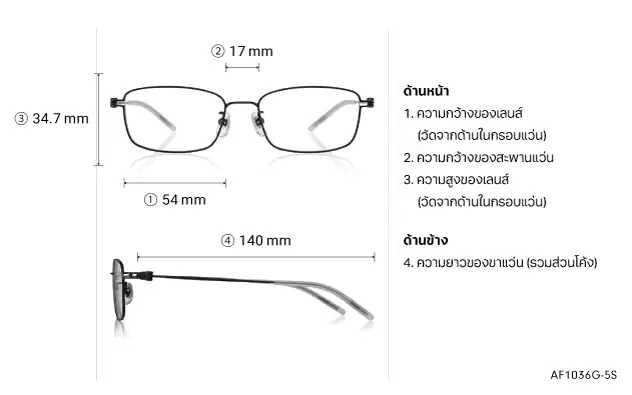 Eyeglasses OWNDAYS | AIR AF1036G-5S  Matte Gun 