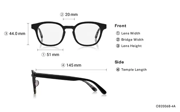 Sunglasses OWNDAYS | SUN OB2006B-4A Black Halftone