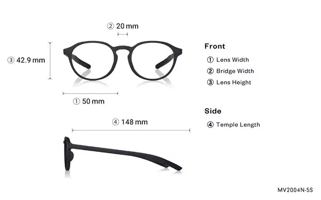 Eyeglasses OWNDAYS | MOVE MV2004N-5S  Light Brown 