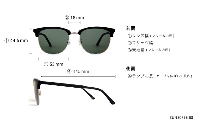 Sunglasses OWNDAYS | SUN SUN2079B-0S  ブラウンデミ 