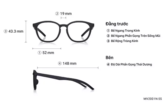 Eyeglasses OWNDAYS | MOVE MV2001N-5S  Clear Brown 