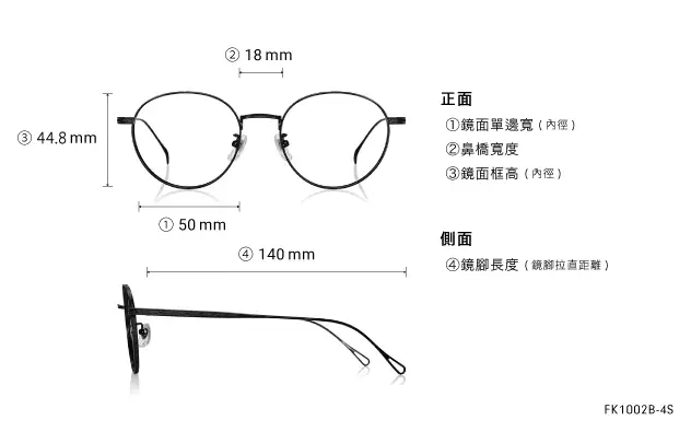 Eyeglasses OWNDAYS × FREAK'S STORE FK1002B-4S  Silver 