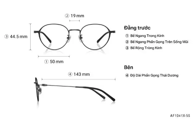 Eyeglasses OWNDAYS | AIR AF1041X-5S Matte Black