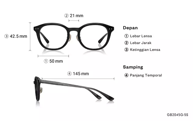 Eyeglasses Graph Belle GB2045G-5S  Greige 