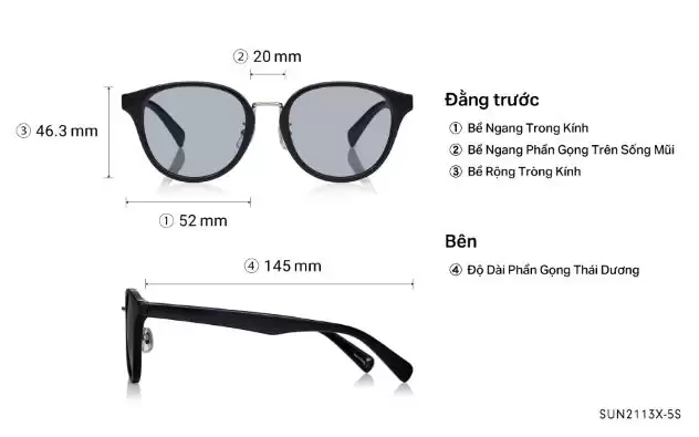 Sunglasses OWNDAYS | SUN SUN2113X-5S Brown Demi