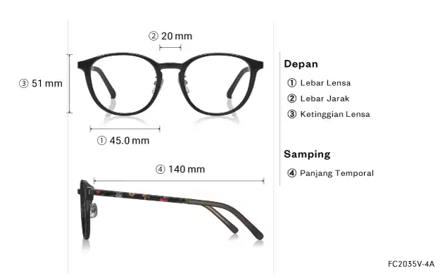 Eyeglasses OWNDAYS | ESSENTIAL FC2035V-4A Clear Gray