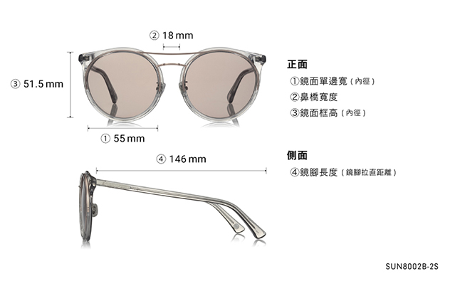 Sunglasses OWNDAYS | SUN SUN8002B-2S  Black 