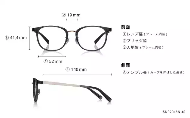 Eyeglasses OWNDAYS | SUN SNP2018N-4S  クリアグレー