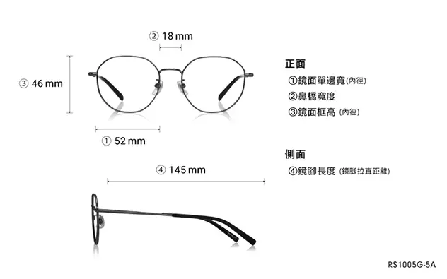 Eyeglasses OWNDAYS | ESSENTIAL RS1005G-5A  Gun 