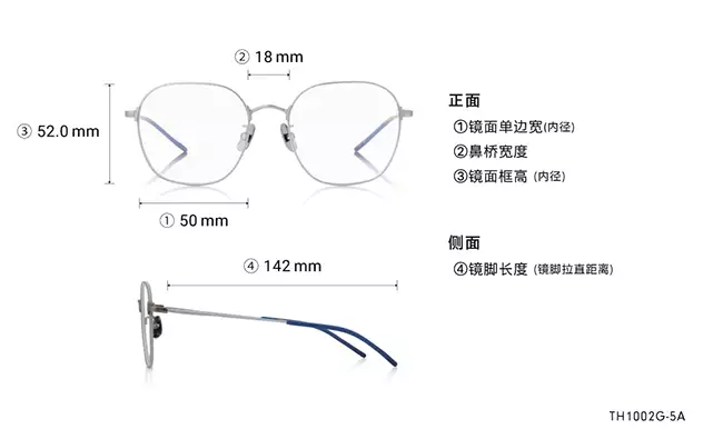 Eyeglasses OWNDAYS 10th ANNIVERSARY TH1002G-5A  Matte Gun
