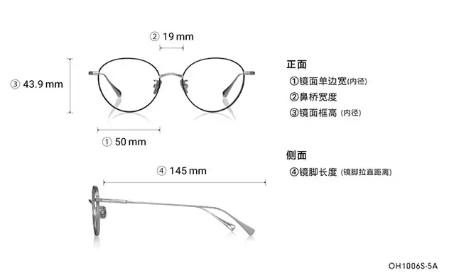 Eyeglasses THE ONE OH1006S-5A  Silver 