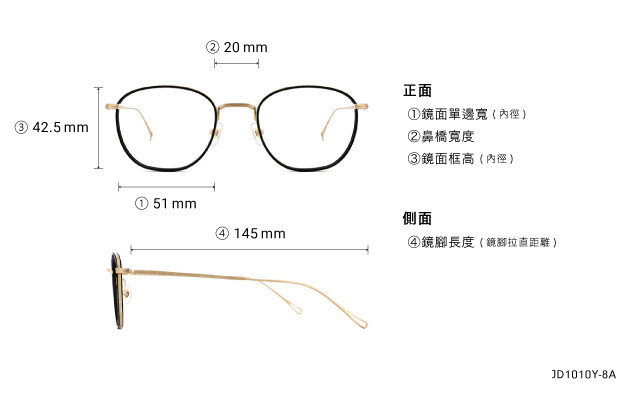 Eyeglasses John Dillinger JD1010Y-8A  Blue Demi 