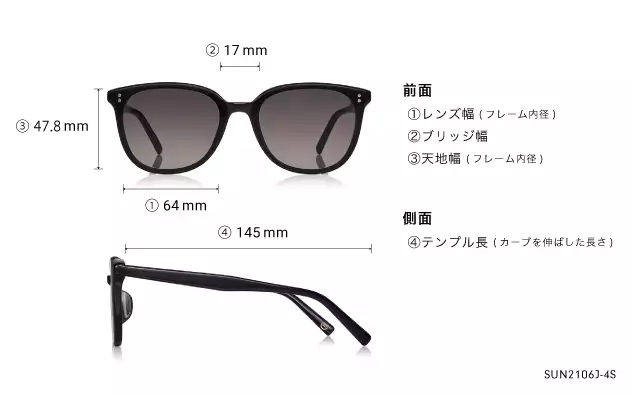 Sunglasses OWNDAYS | SUN SUN2106J-4S  クリアグレー 