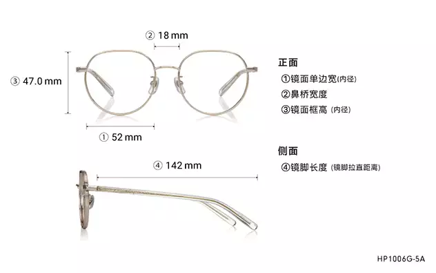 Eyeglasses Harry Potter × OWNDAYS HP1006G-5A  Silver 
