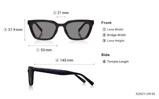 Sunglasses OWNDAYS | SUN SUN2114N-5S Clear Greige