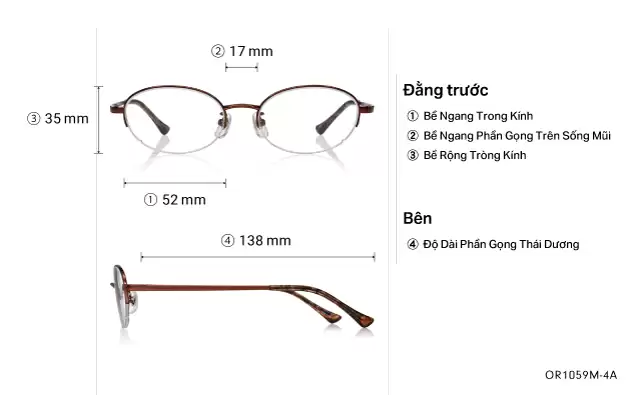 Eyeglasses OWNDAYS | ESSENTIAL OR1059M-4A  Light Pink 