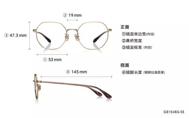 Eyeglasses Graph Belle GB1048G-5S Silver