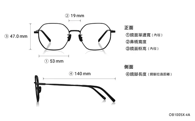 Eyeglasses OWNDAYS | ESSENTIAL OB1005X-4A  Matte Black
