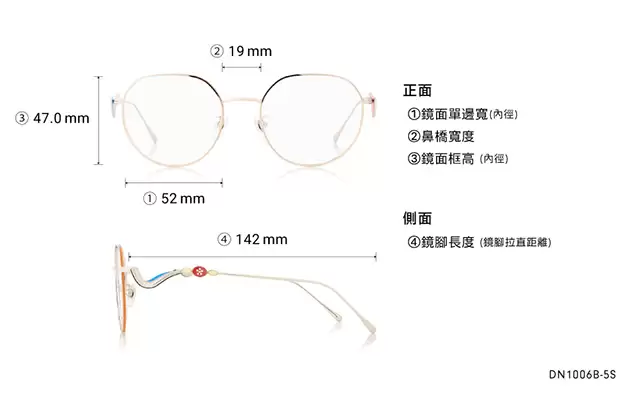 Eyeglasses TOY STORY | OWNDAYS DN1006B-5S  Gold 