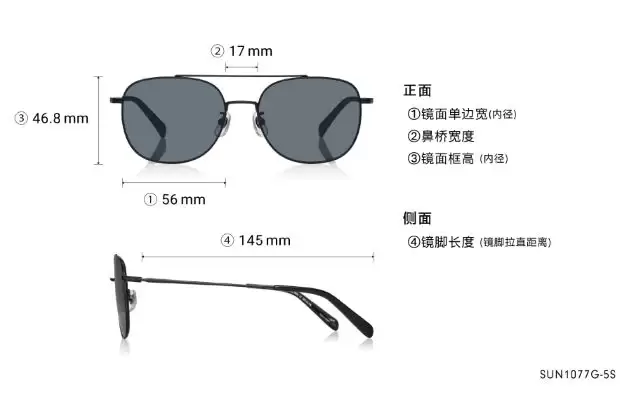 Sunglasses OWNDAYS | SUN SUN1077G-5S Gun