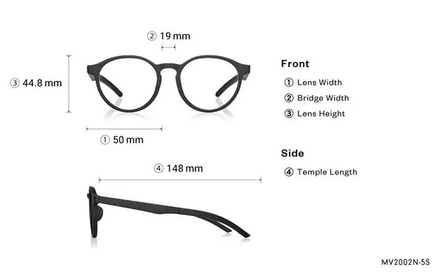 Eyeglasses OWNDAYS | MOVE MV2002N-5S  Light Gray 