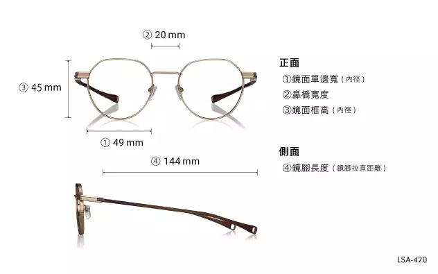 Eyeglasses OWNDAYS × DITA Lancier LSA-420  マットダークガン 