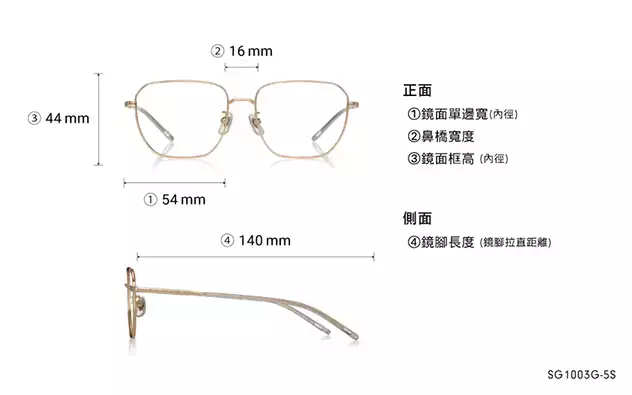 Eyeglasses 魷魚遊戲 × OWNDAYS SG1003G-5S  Silver