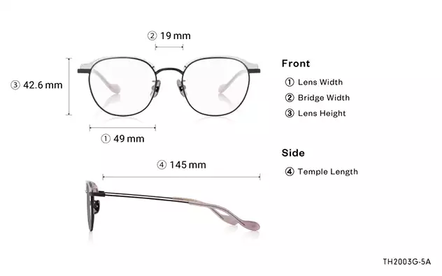 Eyeglasses OWNDAYS 10th ANNIVERSARY TH2003G-5A  Clear Gray