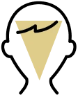三角顔