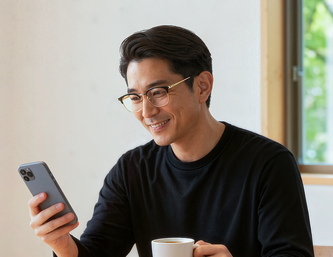 カスタムメイド遠近両用レンズ