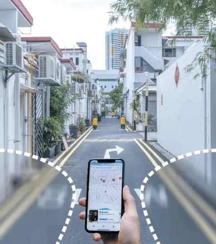 遠方がより見やすい遠近両用