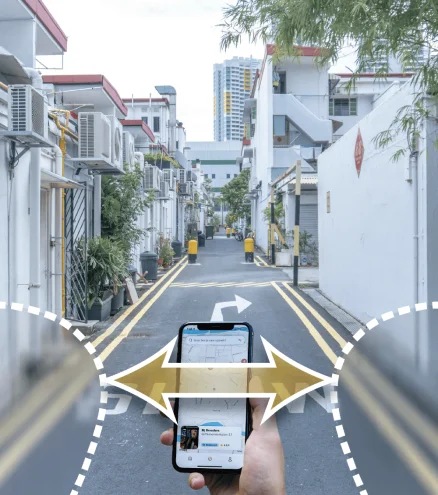 遠方がより見やすい遠近両用