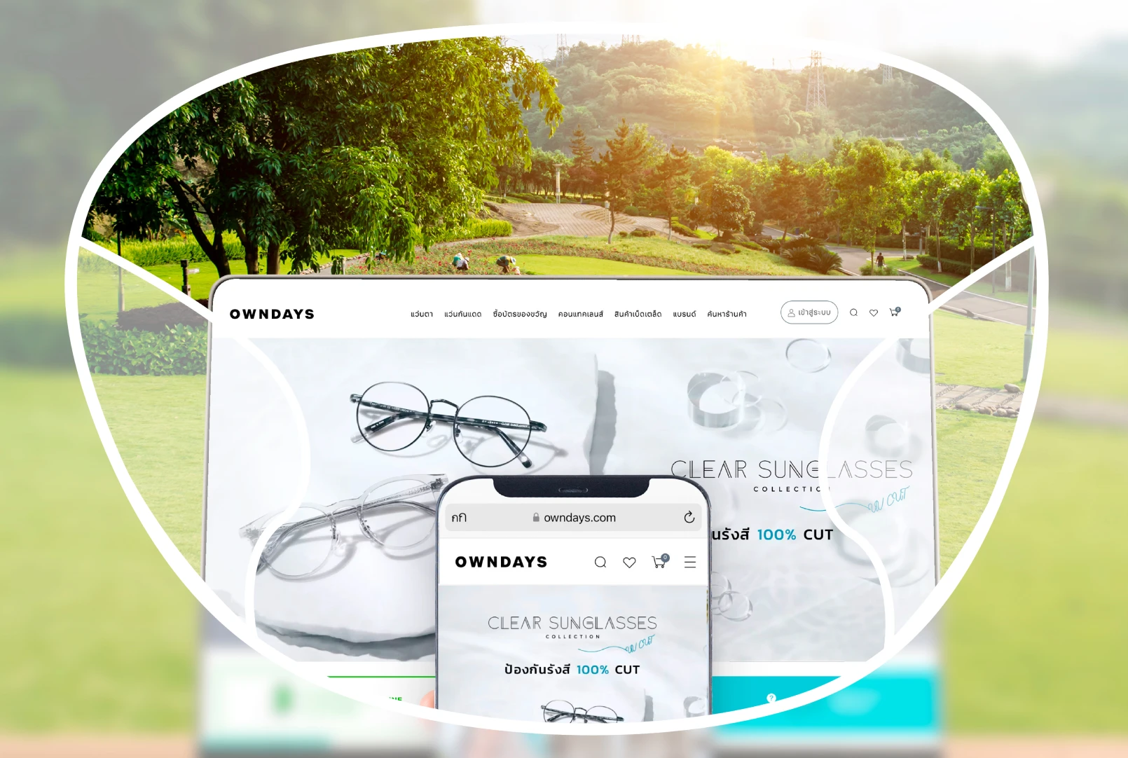 Gold Prestige Lens View