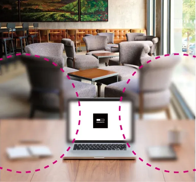 通常の遠近両用レンズ