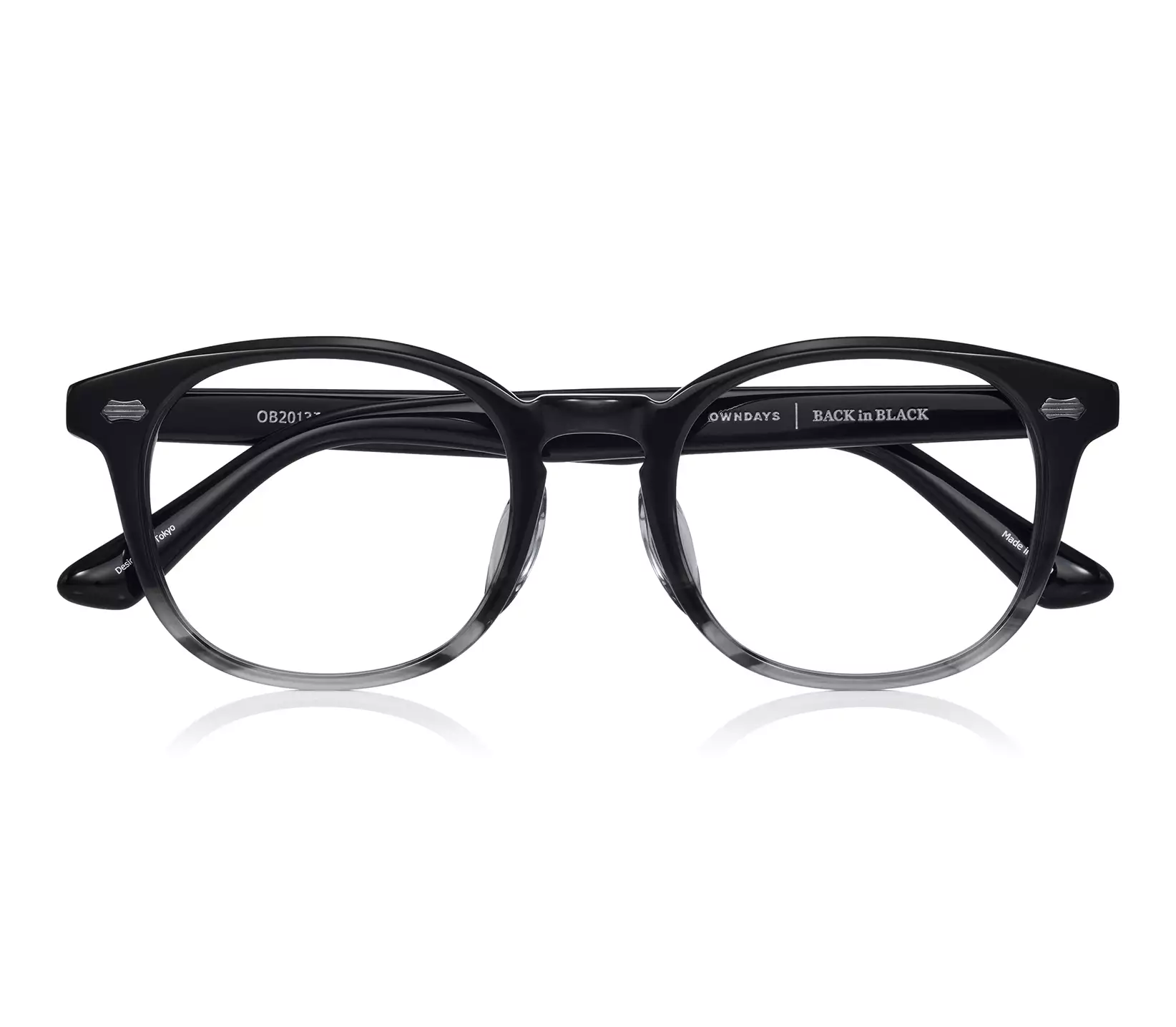 Eyeglasses BACK in BLACK OB2013J-5A  グレーハーフトーン 