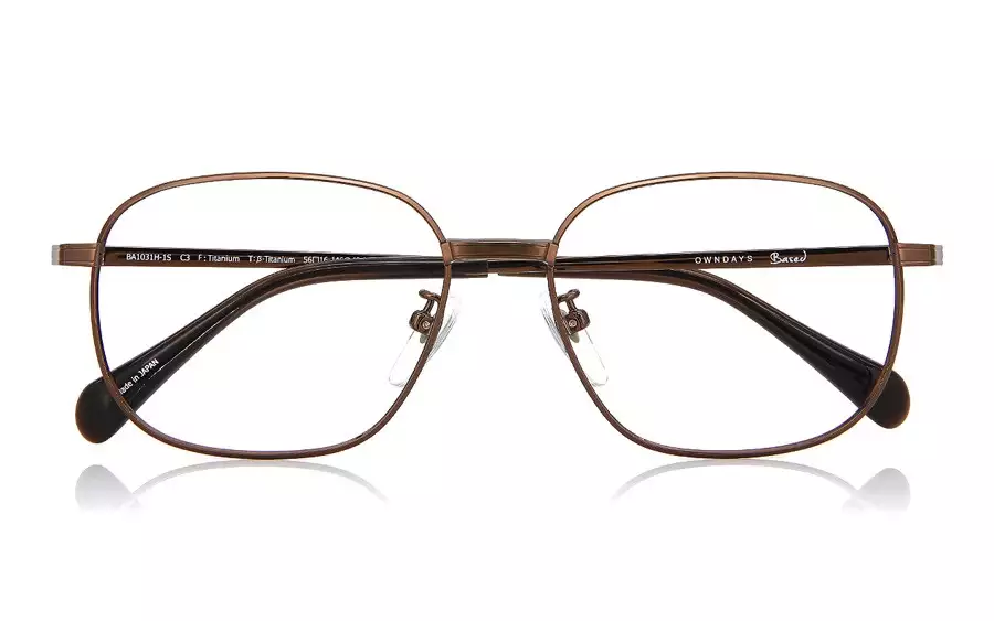 Eyeglasses OWNDAYS | ESSENTIAL BA1031H-1S  Brown 
