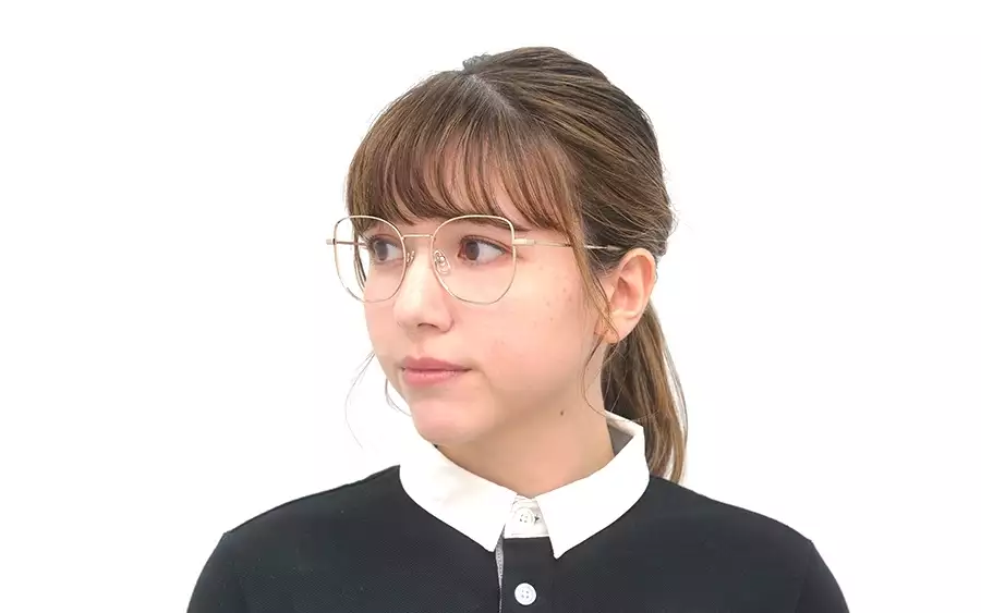 Eyeglasses +NICHE EULB101G-3S  Gold 