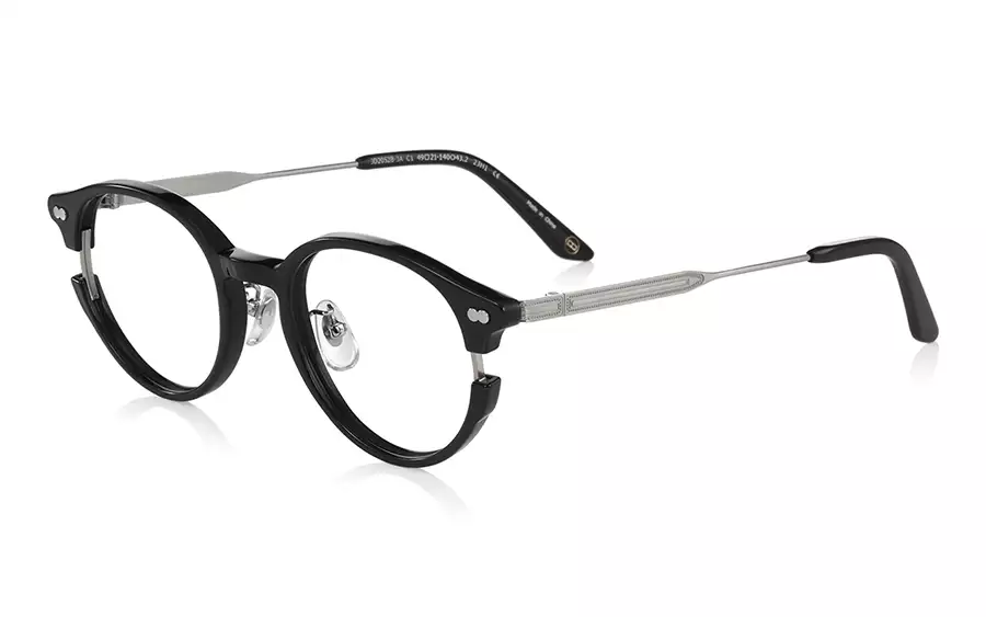 Eyeglasses John Dillinger JD2052B-3A  Black 
