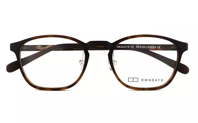 Eyeglasses OWNDAYS | ESSENTIAL OR2025-N  Matte Brown Demi 