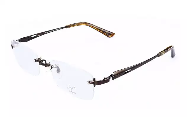 Eyeglasses K.moriyama KM1107  Brown 