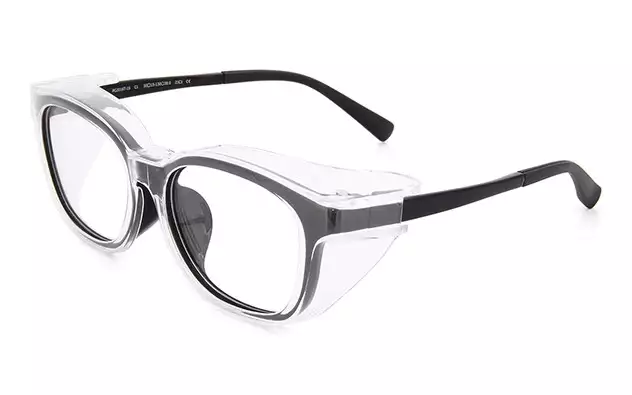 Eyeglasses OWNDAYS 花粉 2WAY GUARD PG2016T-1S  ブラック 