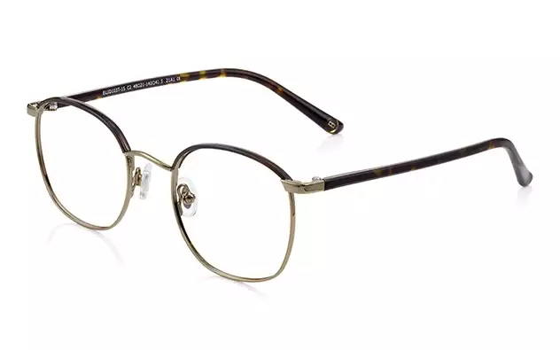 Eyeglasses John Dillinger EUJD103T-1S  ブラウンデミ 